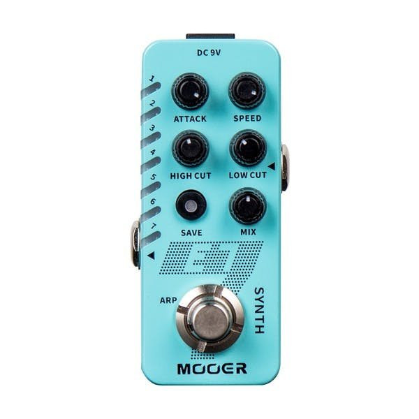 MOOER Amazon.com: Ｅ7 Mooer E7 Electronic Pedal Synth Guitar Polyphonic ギター